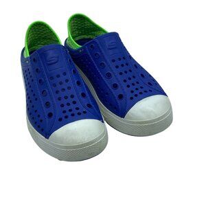 Skechers Foamies Guzman Kids Boys Size 1 Aqua Water‎ Shoes Blue Green